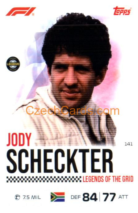Jody Scheckter 2026 Turbo Attax #141