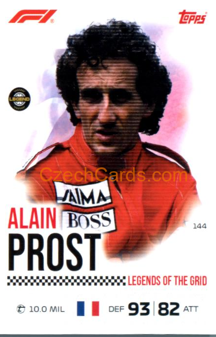 Alain Prost 2026 Turbo Attax #144