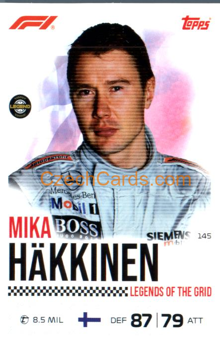 Mika Häkkinen 2026 Turbo Attax #145