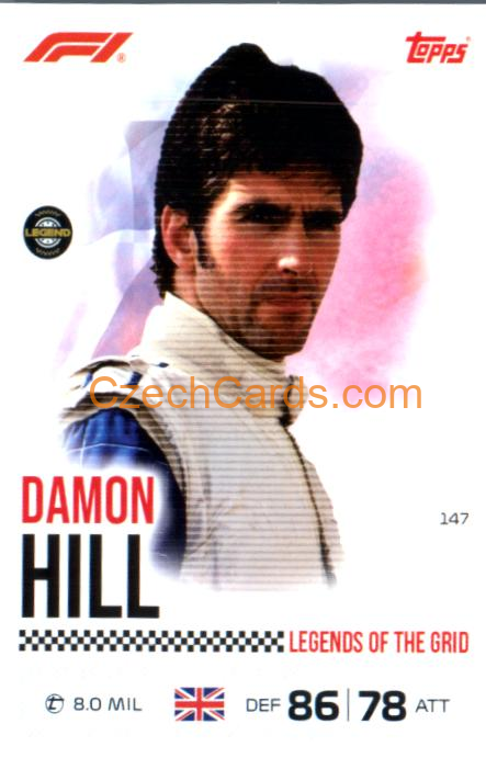 Damon Hill 2026 Turbo Attax #147