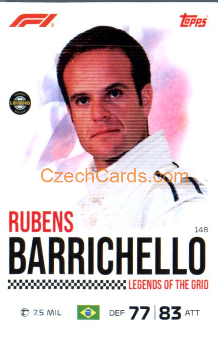 Rubens Barrichello 2026 Turbo Attax #148
