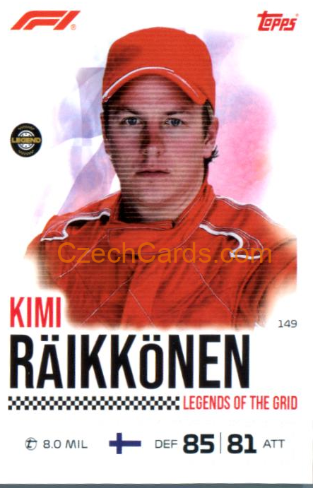 Kimi Räikkönen 2026 Turbo Attax #149