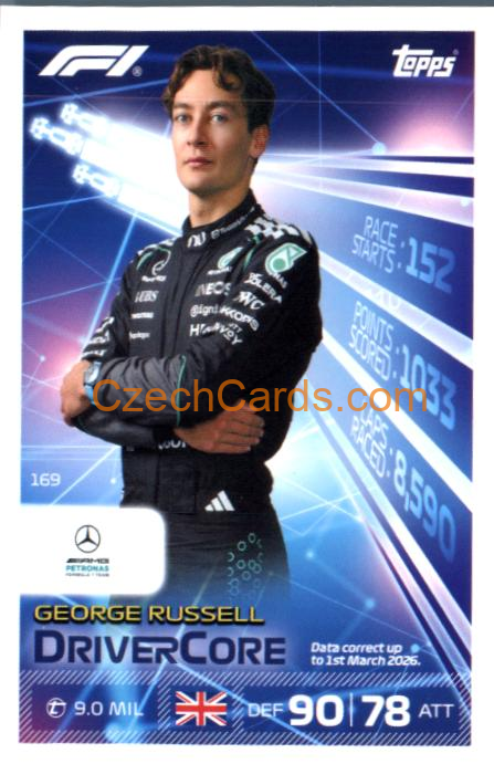 George Russell 2026 Turbo Attax #169
