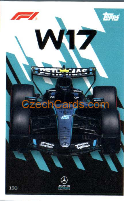 Kimi Antonelli (Mercedes W17) 2026 Turbo Attax #190