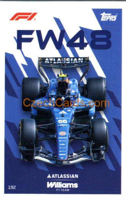 Carlos Sainz (Williams FW48) 2026 Turbo Attax #192