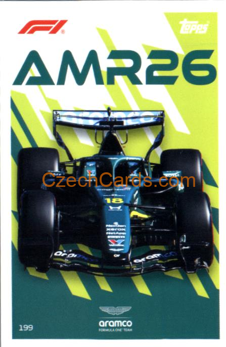 Lance Stroll (Aston Martin AMR26) 2026 Turbo Attax #199