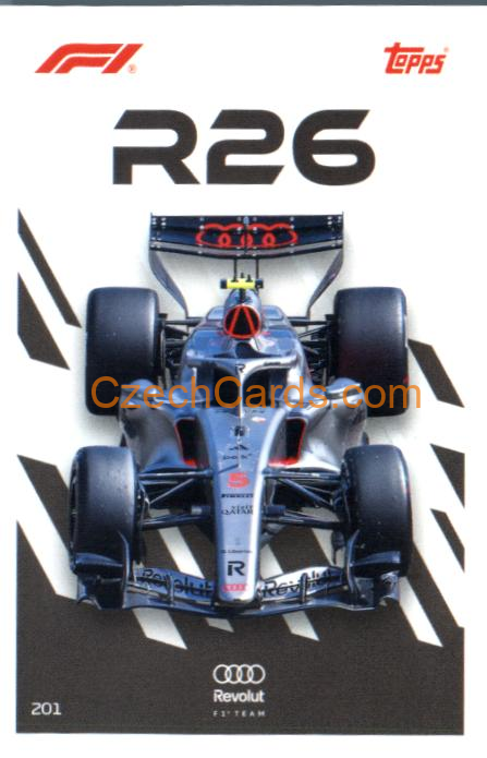 Gabriel Bortoleto (Audi R26) 2026 Turbo Attax #201
