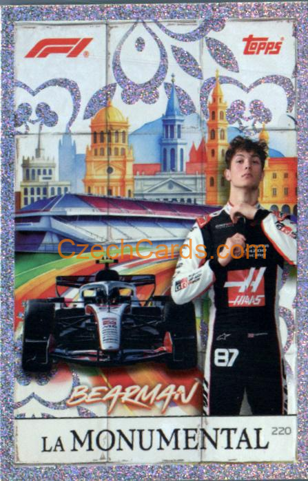 Oliver Bearman 2026 Turbo Attax #220