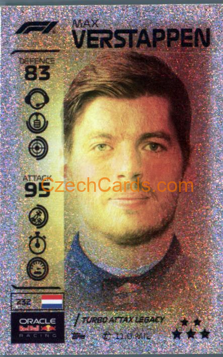 Max Verstappen 2026 Turbo Attax #232