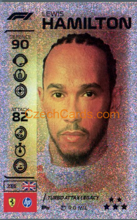 Lewis Hamilton 2026 Turbo Attax #235