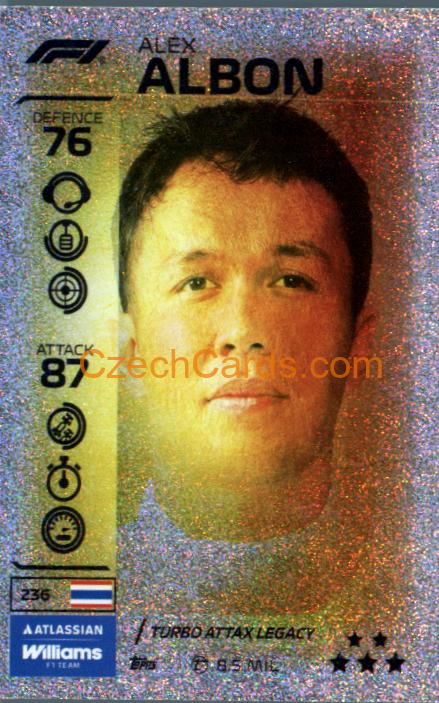 Alex Albon 2026 Turbo Attax #236