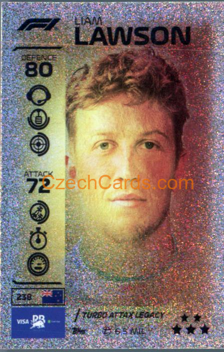 Liam Lawson 2026 Turbo Attax #238