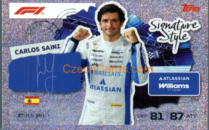 Carlos Sainz 2026 Turbo Attax #274