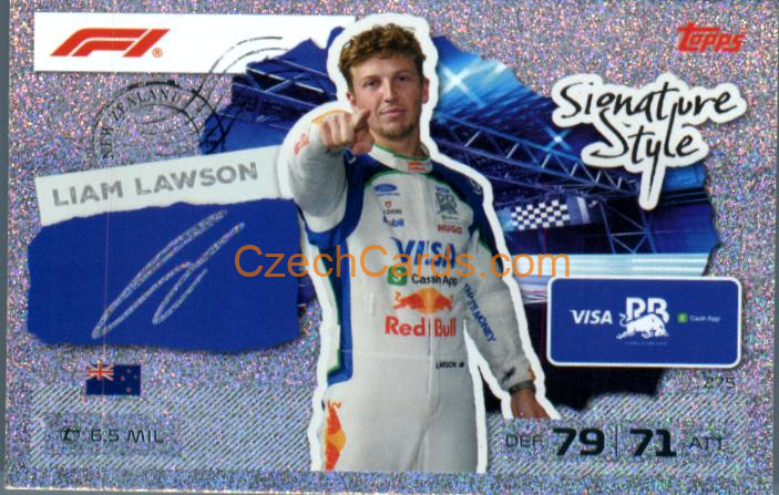 Liam Lawson 2026 Turbo Attax #275
