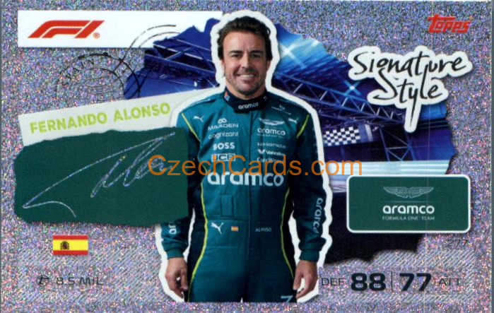 Fernando Alonso 2026 Turbo Attax #277
