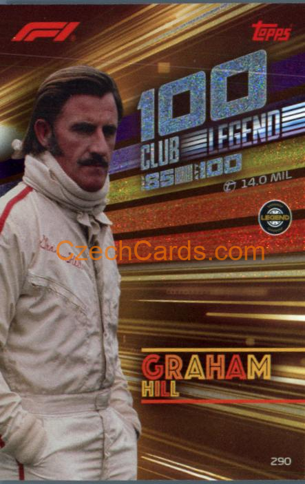 Graham Hill 2026 Turbo Attax 100 Club #290