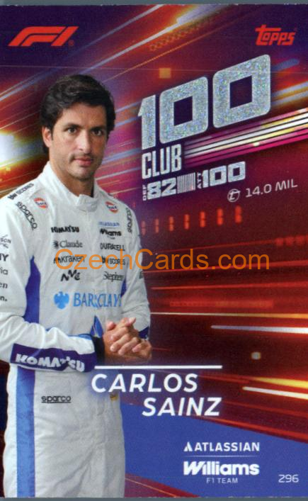 Carlos Sainz 2026 Turbo Attax #296