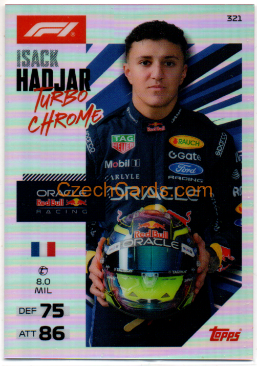 Isack Hadjar 2026 Turbo Attax Chrome #321