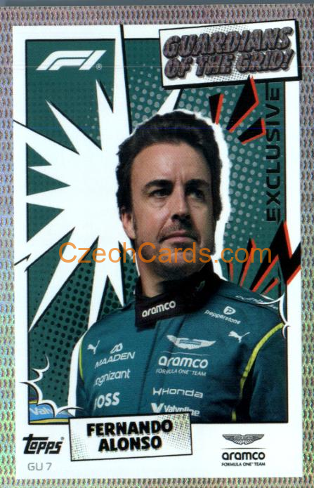 Fernando Alonso 2026 Turbo Attax #GU7