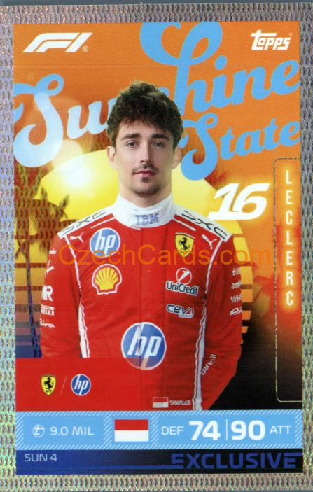 Charles Leclerc 2026 Turbo Attax #SUN4