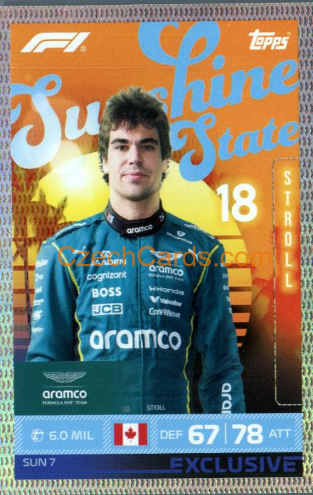 Lance Stroll 2026 Turbo Attax #SUN7