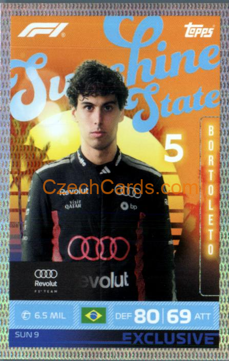 Gabriel Bortoleto 2026 Turbo Attax #SUN9