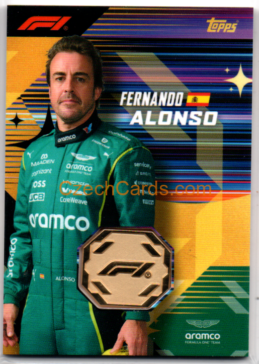 Fernando Alonso 2026 Turbo Attax Relic #MR-ALO