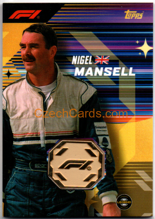 Nigel Mansell 2026 Turbo Attax #MR-MAN