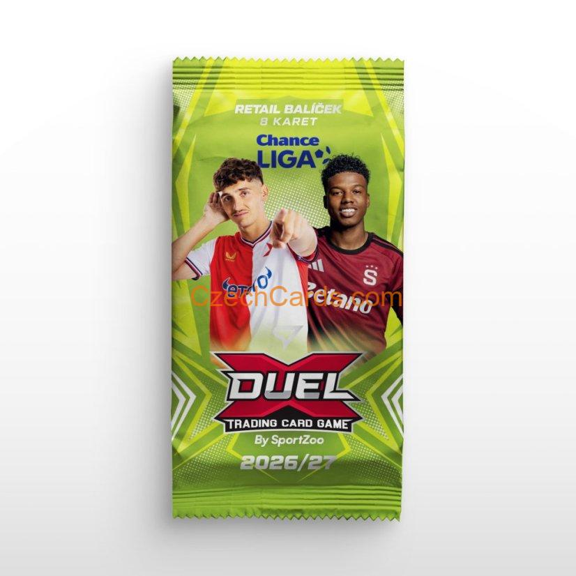 Balíček sběratelských karet 2026/27 Sportzoo Duel Chance liga