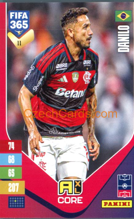 Danilo 2027 Panini FIFA 365 Adrenalyn #11