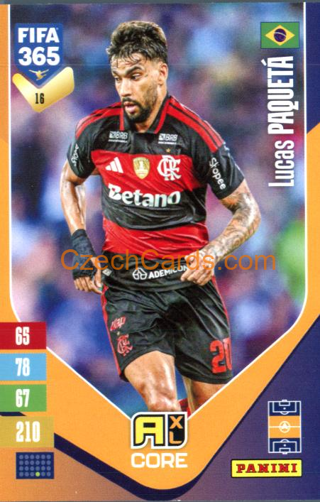 Lucas Paquetá 2027 Panini FIFA 365 Adrenalyn #16