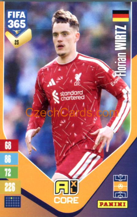 Florian Wirtz 2027 Panini FIFA 365 Adrenalyn #25