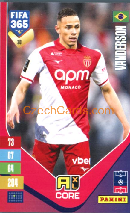 Vanderson 2027 Panini FIFA 365 Adrenalyn #30