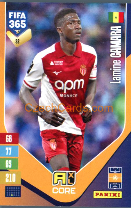 Lamine Camara 2027 Panini FIFA 365 Adrenalyn #32