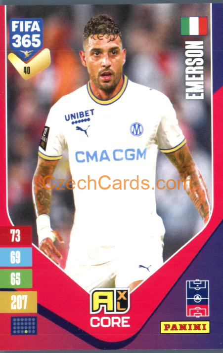 Emerson 2027 Panini FIFA 365 Adrenalyn #40
