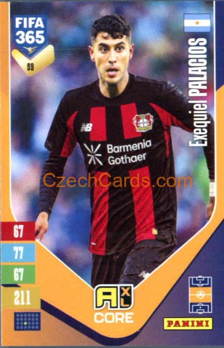Exequiel Palacios 2027 Panini FIFA 365 Adrenalyn #59