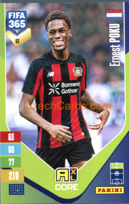Ernest Poku 2027 Panini FIFA 365 Adrenalyn #62