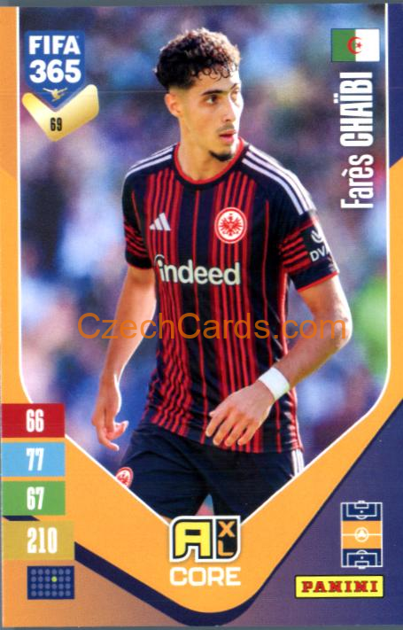 Farès Chaïbi 2027 Panini FIFA 365 Adrenalyn #69