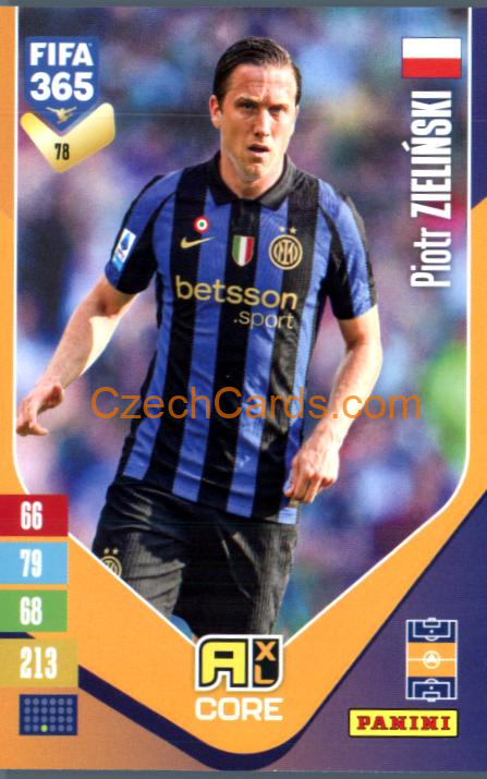 Piotr Zieliński 2027 Panini FIFA 365 Adrenalyn #78