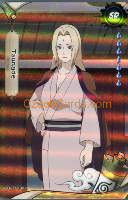 2026 Kayou Naruto Earth Scroll Ser. 2 Tsunade #SR001