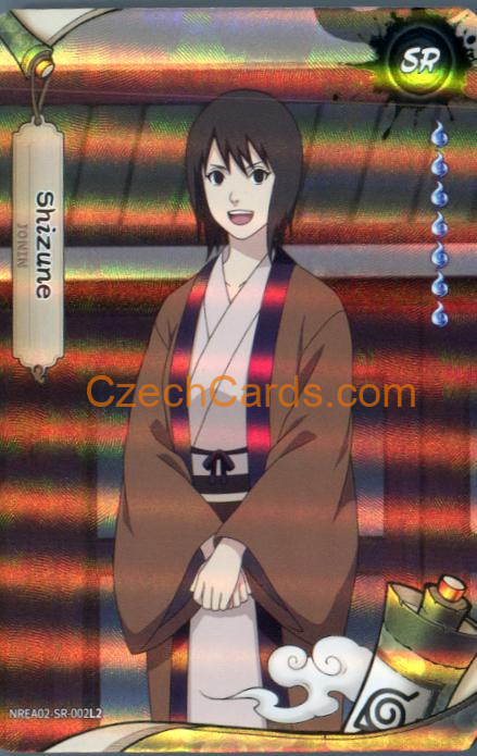 2026 Kayou Naruto Earth Scroll Ser. 2 Shizune #SR002