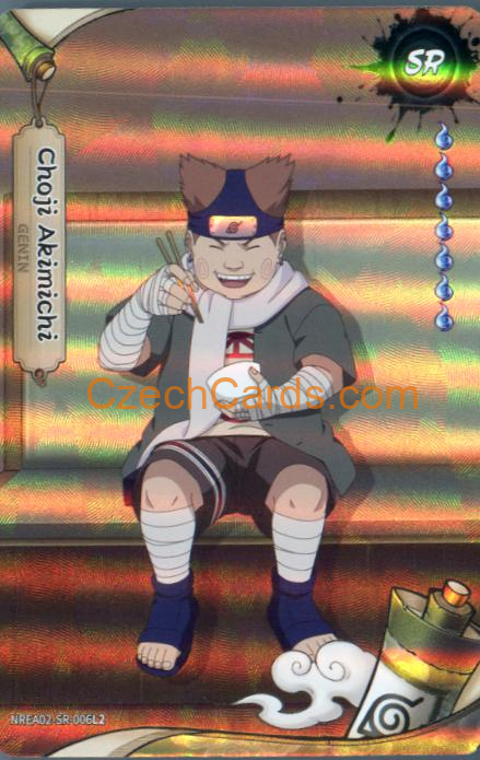 2026 Kayou Naruto Earth Scroll Ser. 2 Choji Akimichi #SR006