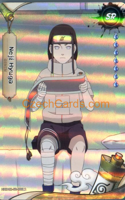 2026 Kayou Naruto Earth Scroll Ser. 2 Neji Hyuga #SR008