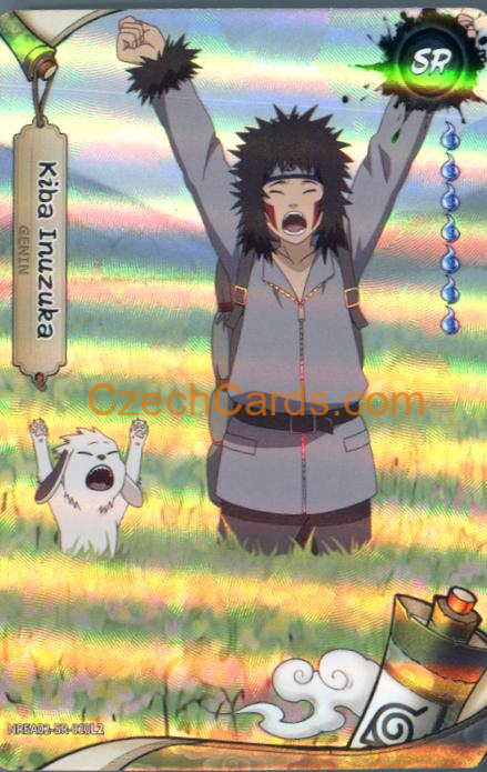 2026 Kayou Naruto Earth Scroll Ser. 2 Kiba Inuzuka #SR010