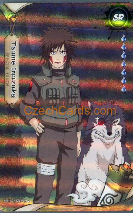 2026 Kayou Naruto Earth Scroll Ser. 2 Tsume Inuzuka #SR012