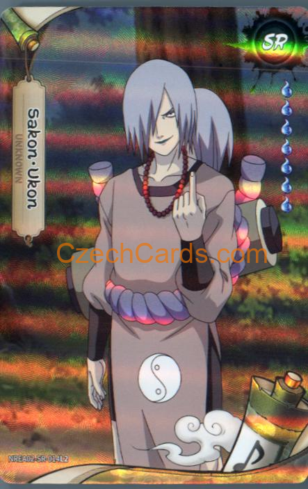 2026 Kayou Naruto Earth Scroll Ser. 2 Sakon Ukon #SR014
