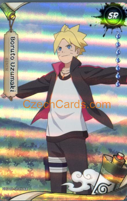 2026 Kayou Naruto Earth Scroll Ser. 2 Boruto Uzumaki #SR017