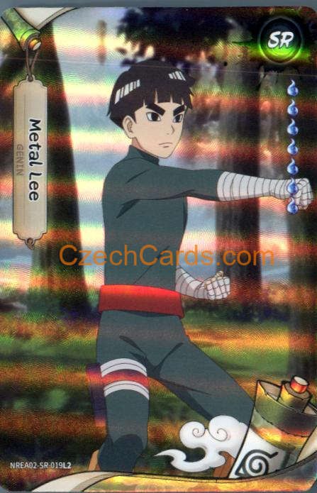 2026 Kayou Naruto Earth Scroll Ser. 2 Metal Lee #SR019