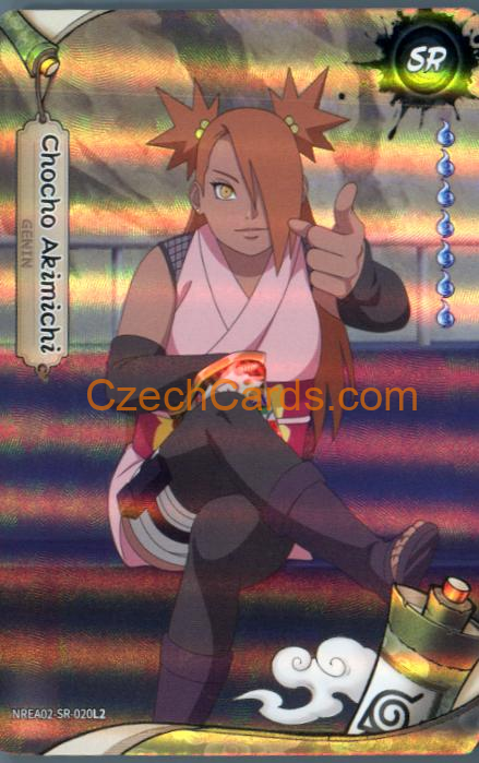 2026 Kayou Naruto Earth Scroll Ser. 2 Chocho Akimichi #SR020