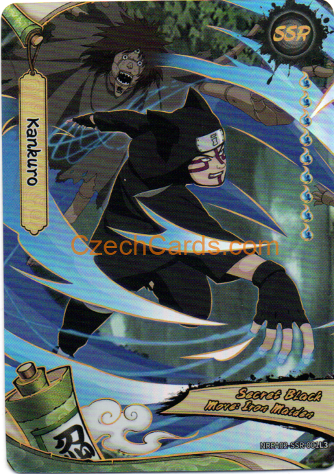 2026 Kayou Naruto Earth Scroll Ser. 2 Kankuro #SSR001